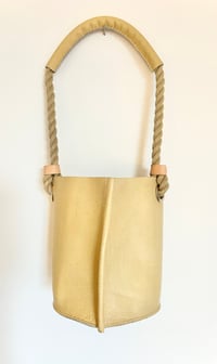 Image 1 of Leather and chandlery mangeoire bag 