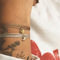 Image 1 of GRIGRI Tressé - Mini rond gravé