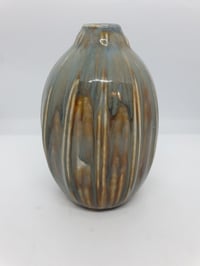 Image 2 of Doulton Lambeth Ware Slip Cast Gourd Shape Vase #2