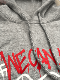 Image 3 of GREY HOODIE “Is not a Crime”