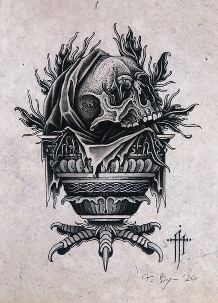 Image of Skull Chalice 