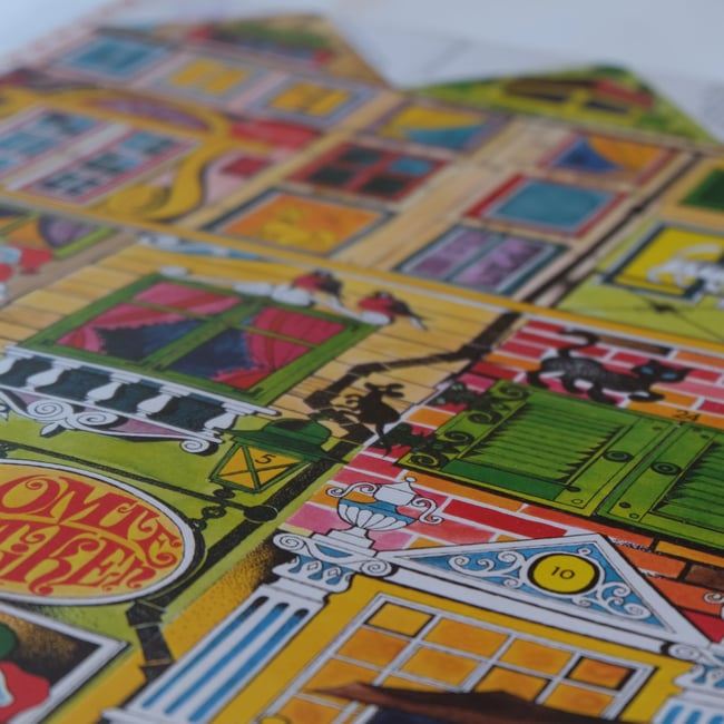 Vintage Advent Calendar House (ONLY 1 LEFT)