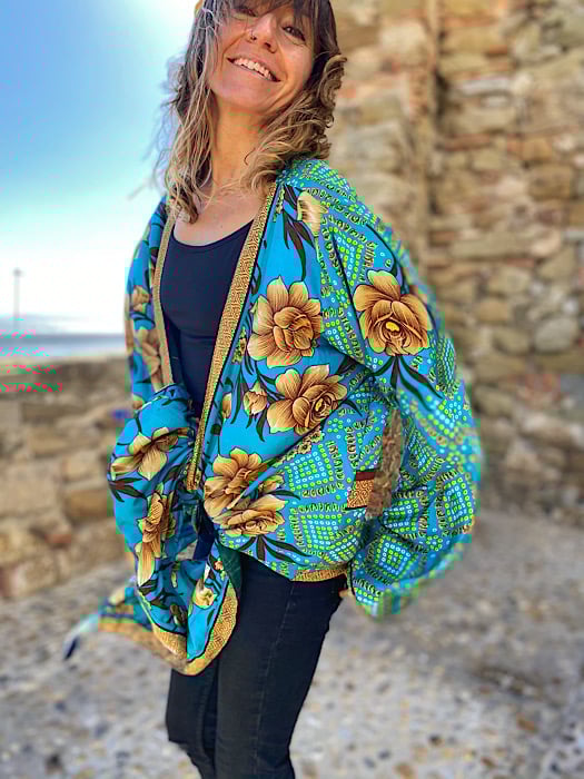 KIMONO Seda Vintage Hera