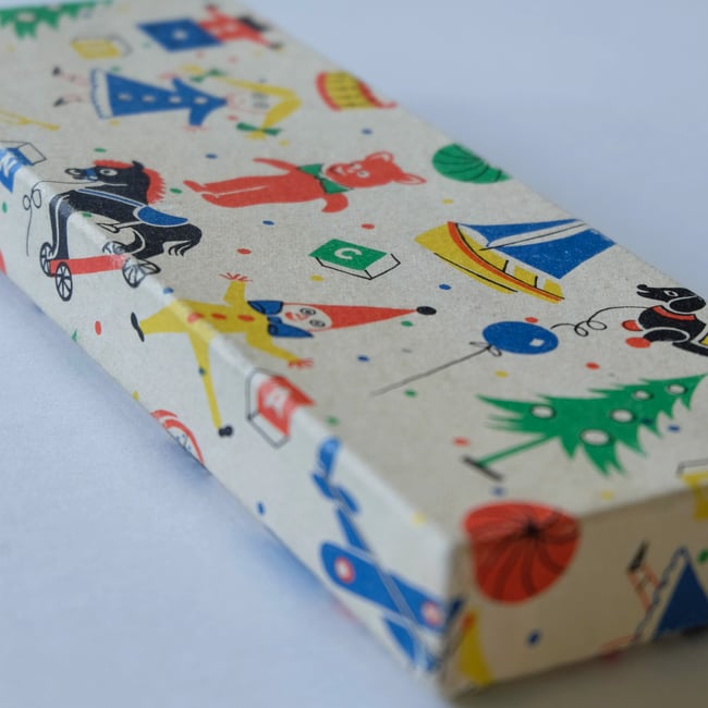 Vintage Christmas Gift Box