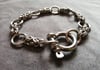"Hall of Mirrors" bracelet with shackle
