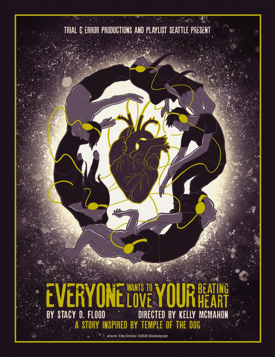 Image of Everyone Wants to Love your Beating Heart - Show Poster