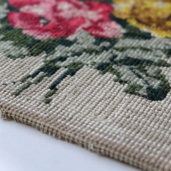 Vintage Square Cross-Stitch