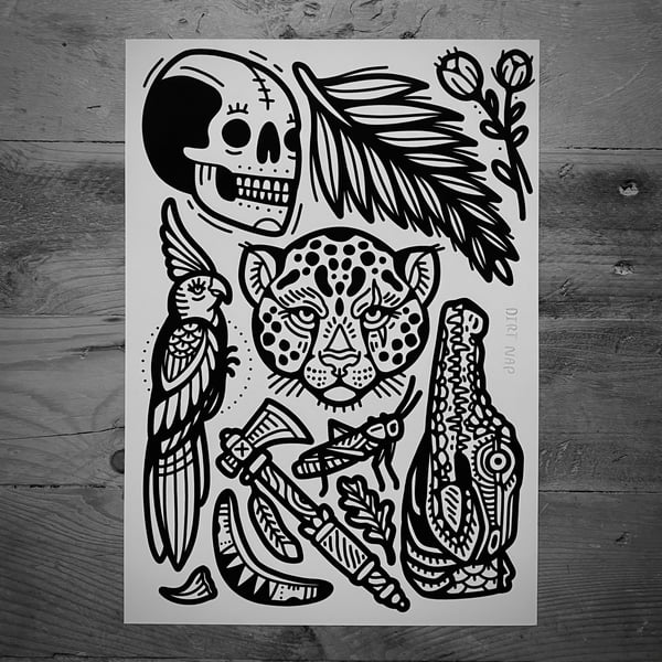Image of NATIVES 2 - A4 PRINT