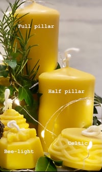 Image 4 of Hand-Poured Beeswax Candles