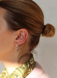 Image 3 of ampersand earrings