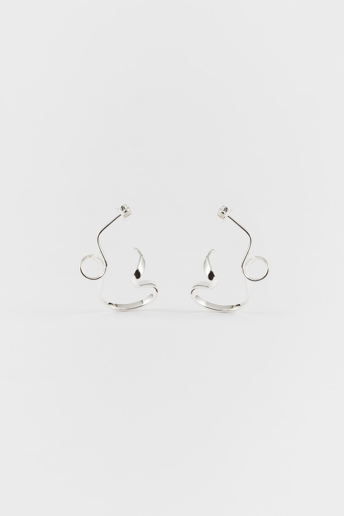 Image of ampersand earrings