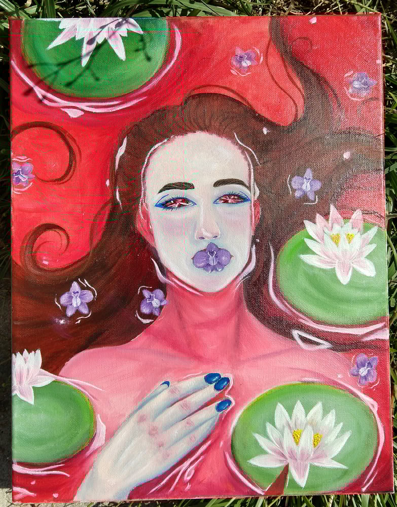 Image of July oil painting 