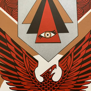 Image of “Eagle Eye” Lithograph Print