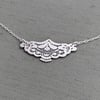 Sterling Silver Lace Necklace No. 2