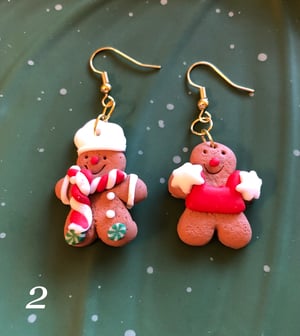 Gingerbread Earrings (gold)