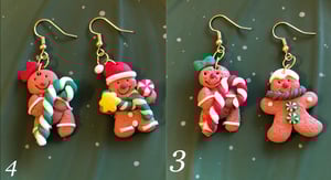 Gingerbread Earrings (gold)