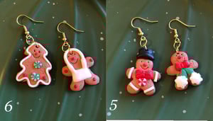 Gingerbread Earrings (gold)