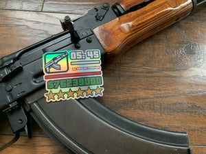 Image of Wanted Level Sticker