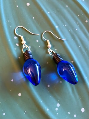 Christmas Light Earrings