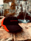 Black period(.) statement hats 