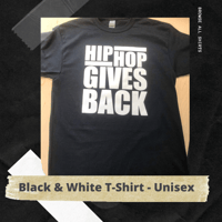 HHGB Letter Tee - Black & White
