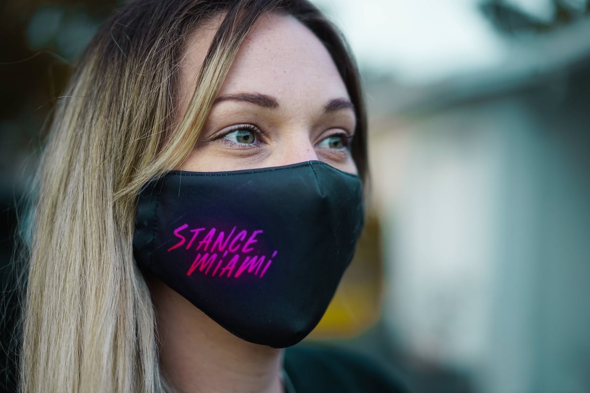 CLEARANCE Face Mask - NEON / StanceMiami SHOP.