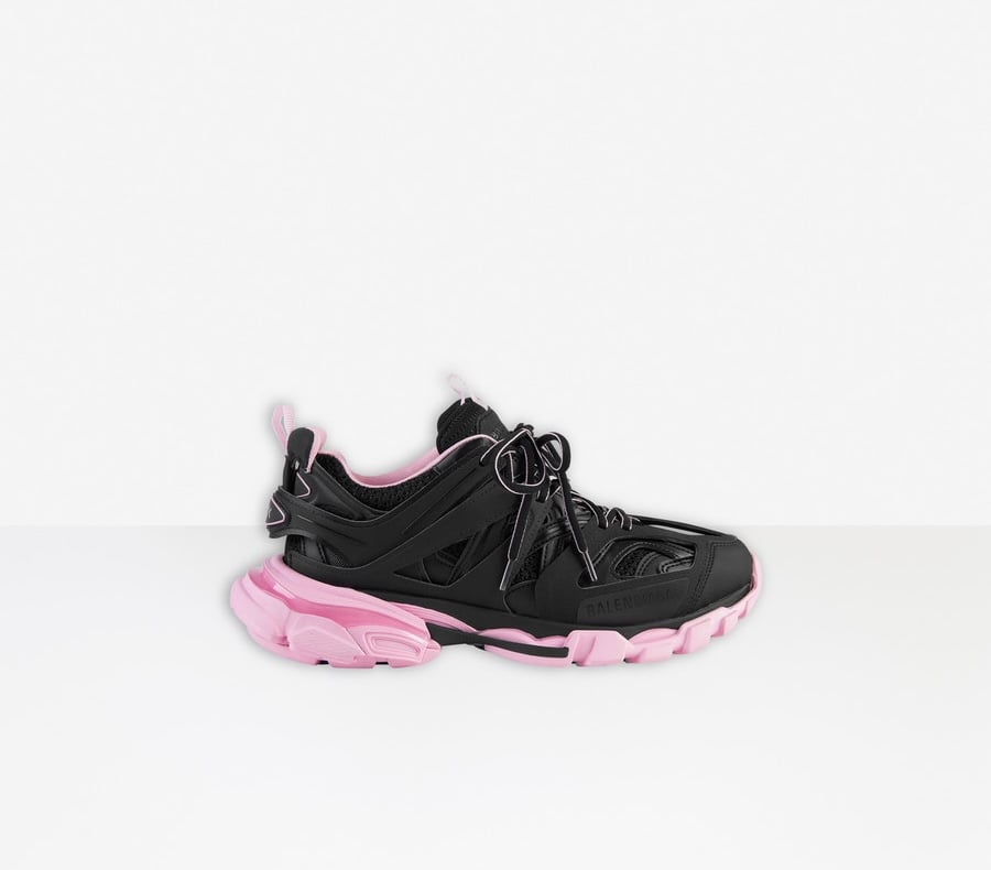 all pink balenciaga track sneakers