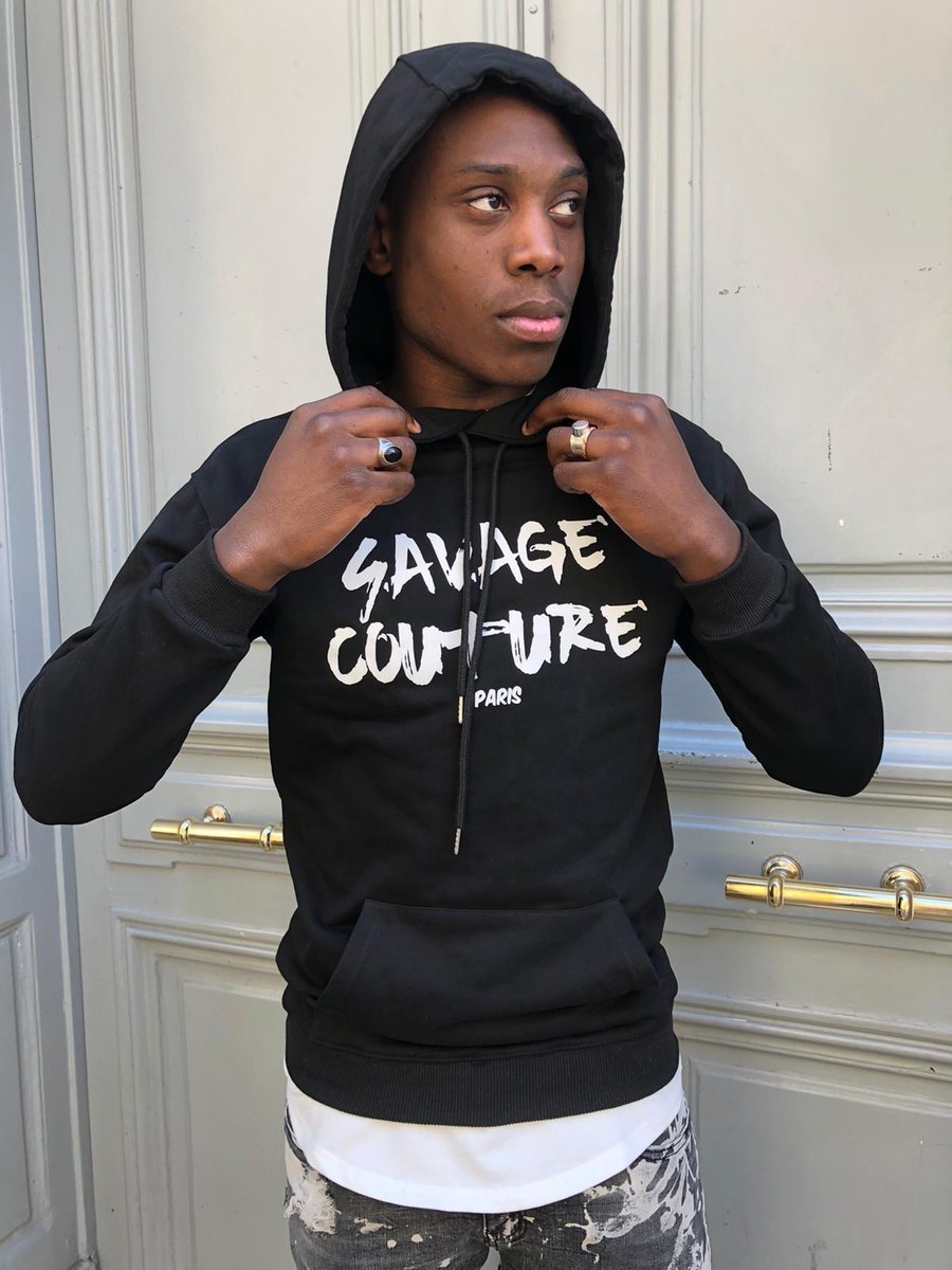 Savage top black hoodie