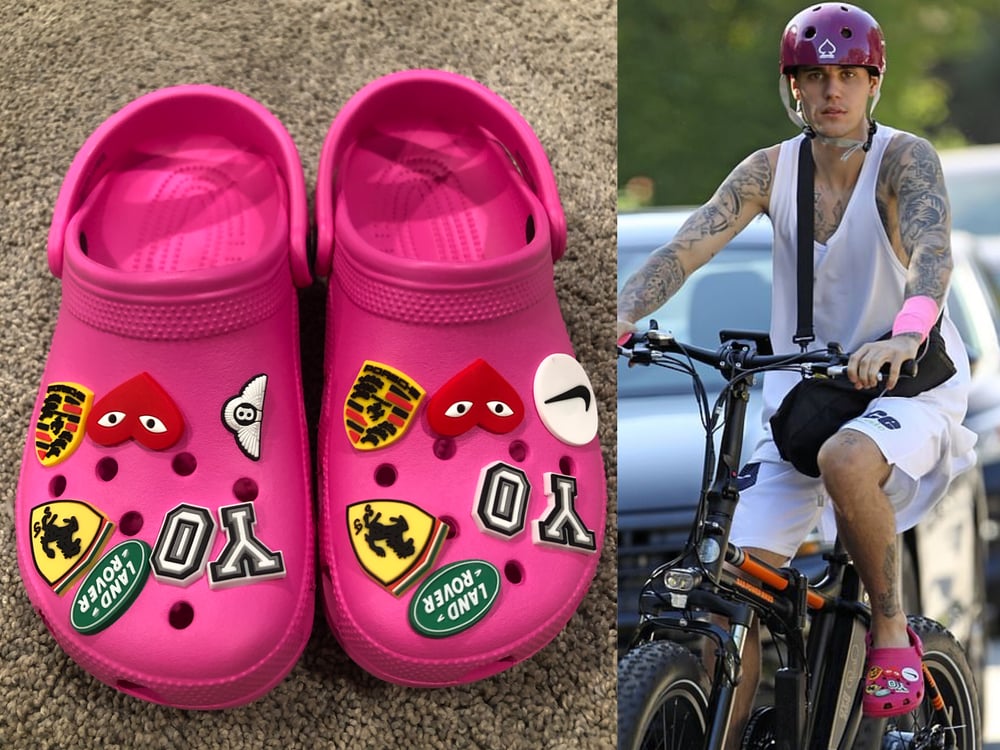 Justin Bieber Crocs