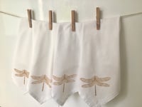 Image 2 of Dragonfly Napkins Ochre