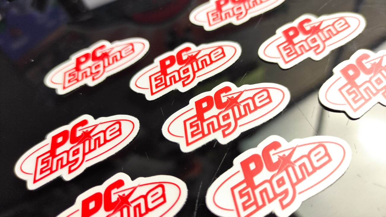 PC Engine Clear Decal | Sarumaru