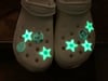 8 Bad Bunny Glow In The Dark Shoe Charms