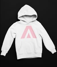 Elevation Pro Wrestling “pink logo” white hoodie