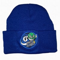 Image 1 of Mr. Moola Blue Beanie