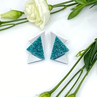 Image 3 of Třpytivé náušnice Sia