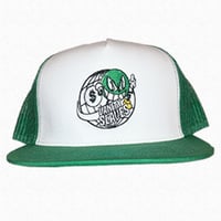 Image 1 of Mr. Moola Green Trucker Cap