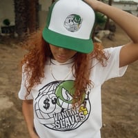 Image 2 of Mr. Moola Green Trucker Cap