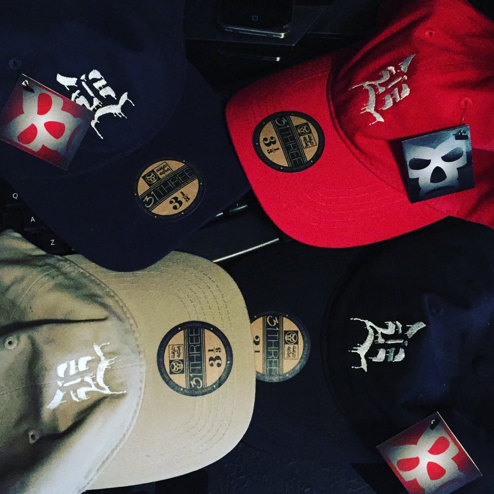 Image of ALMYD VNDLS Embroidered Dad Hats
