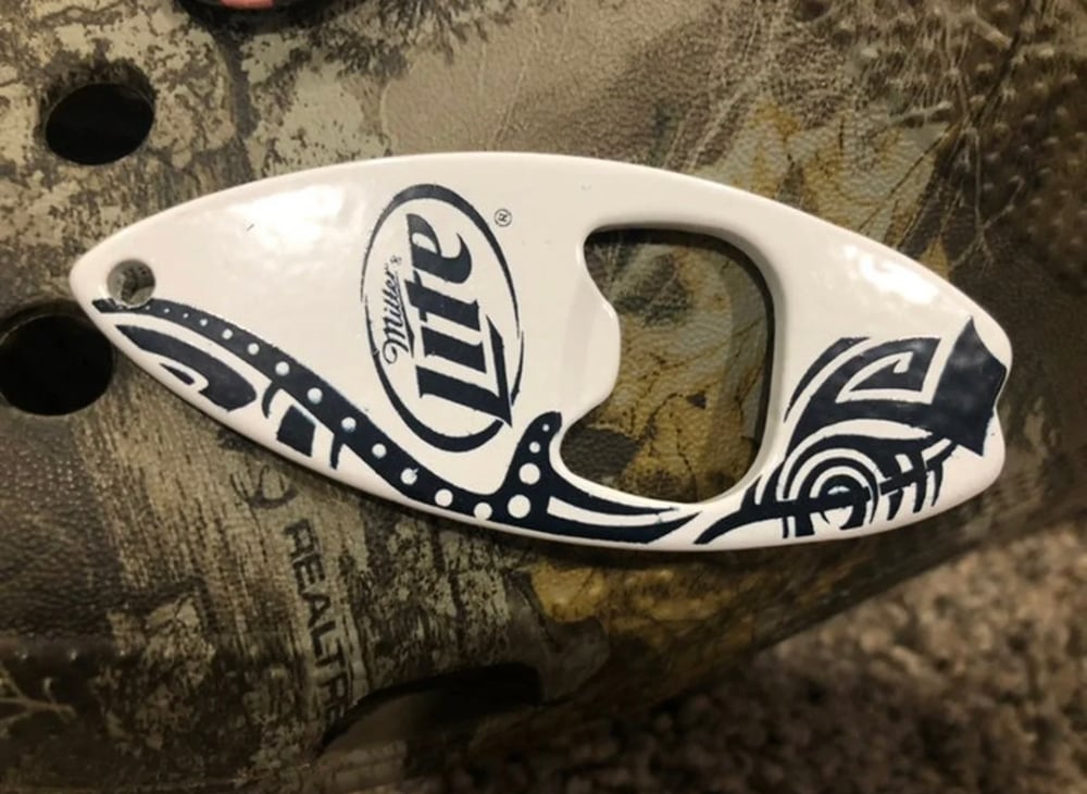 1 Luke Combs Miller Lite Surfboard Bottle Cap Opener