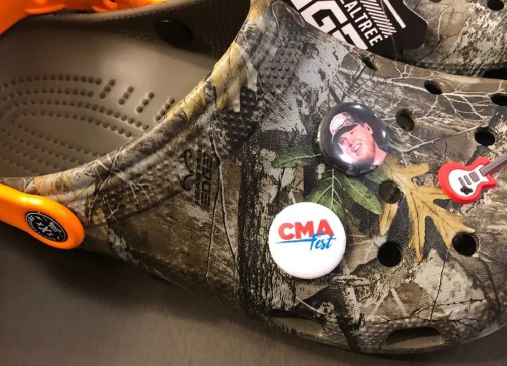 3 CMA Fest Luke Combs Crocs Jibbitz