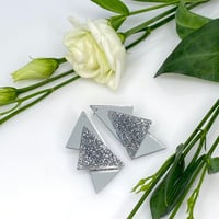 Image 2 of Třpytivé náušnice Sia