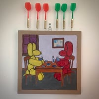 Balloon Dog Card Players.