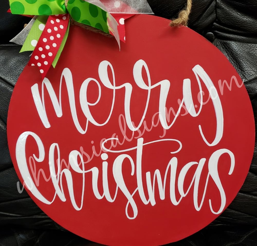 Image of Christmas Door Hanger