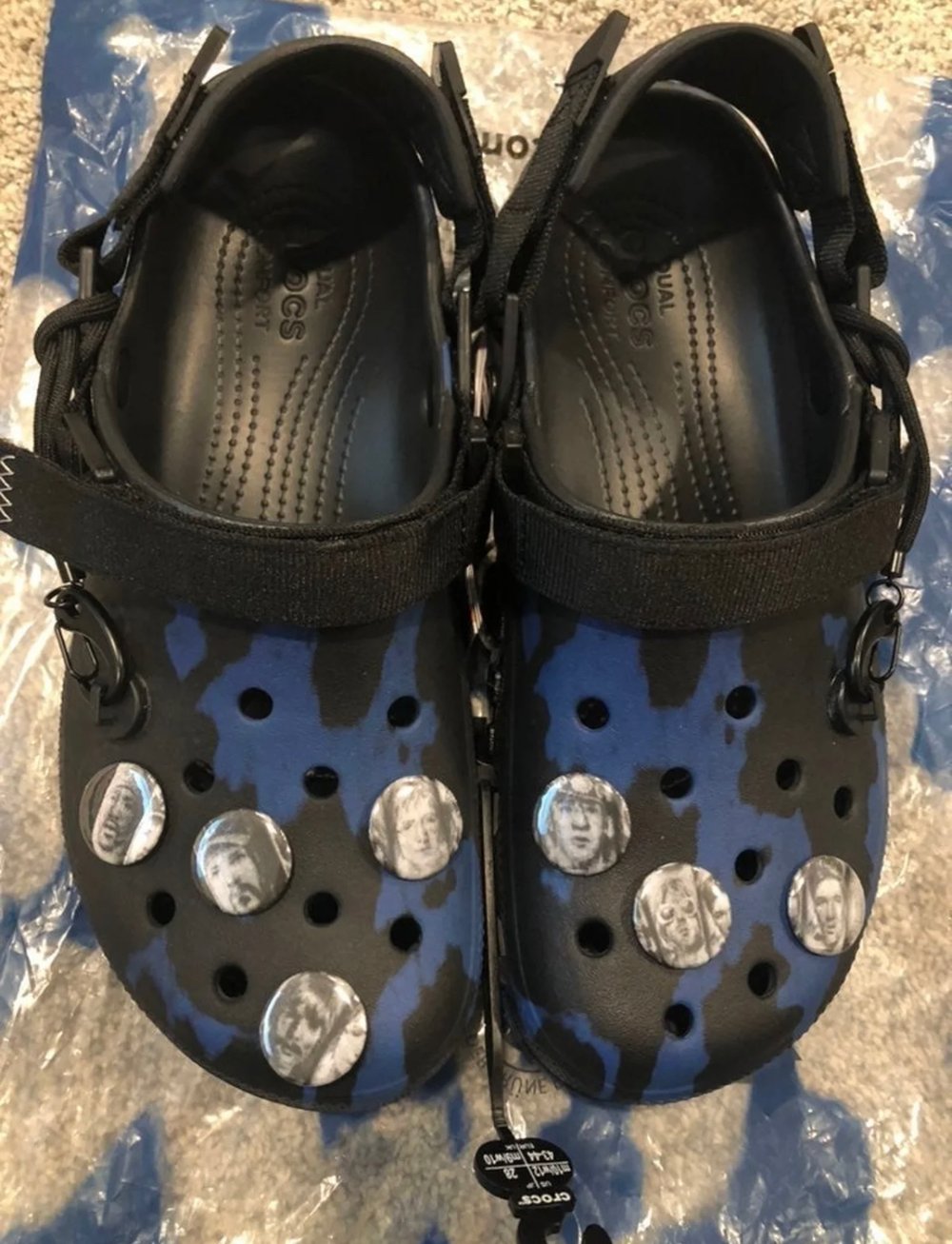 7 Post Malone Knuckle Tattoo Crocs Jibbitz