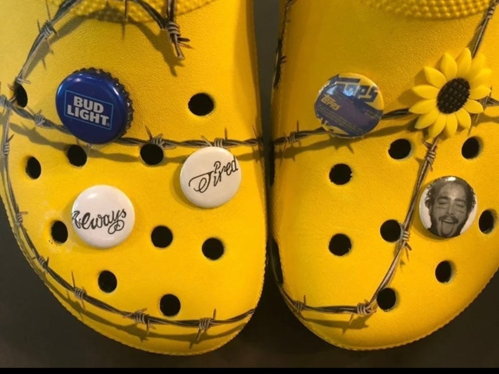 6 Post Malone Crocs Jibbitz