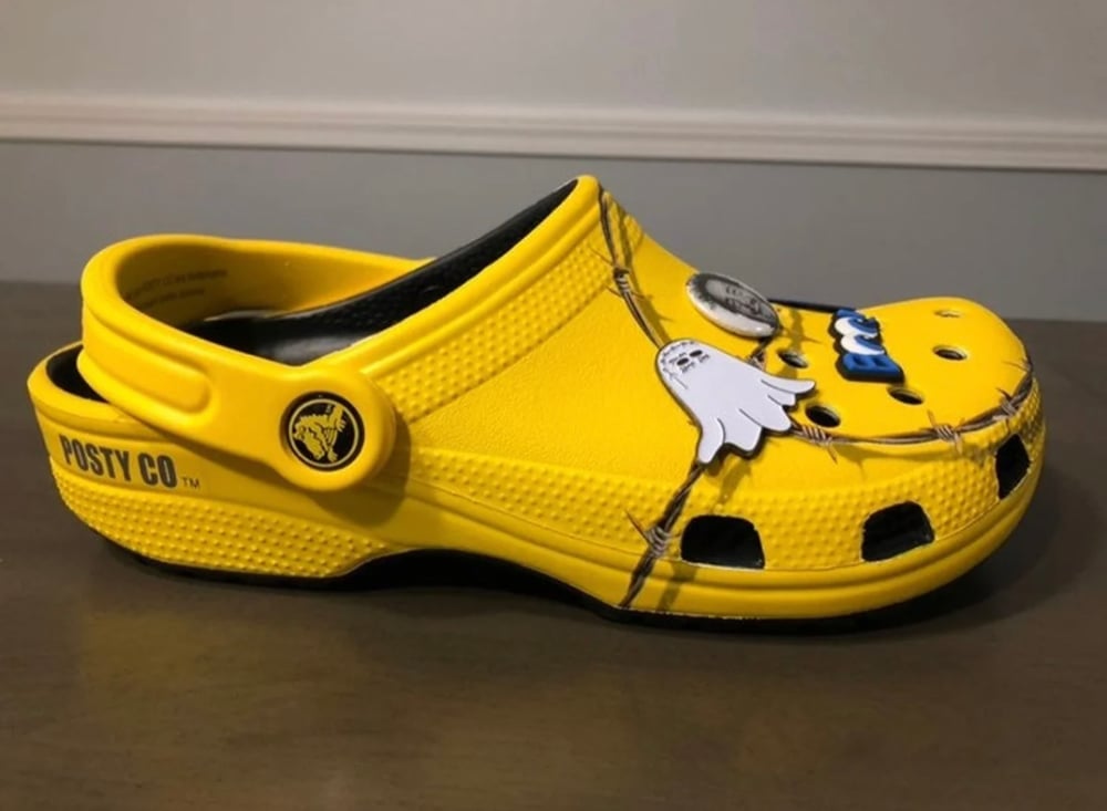 Post malone hotsell crocs jibbitz