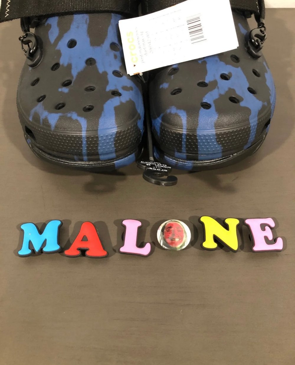 6 Water Malone Crocs Jibbitz