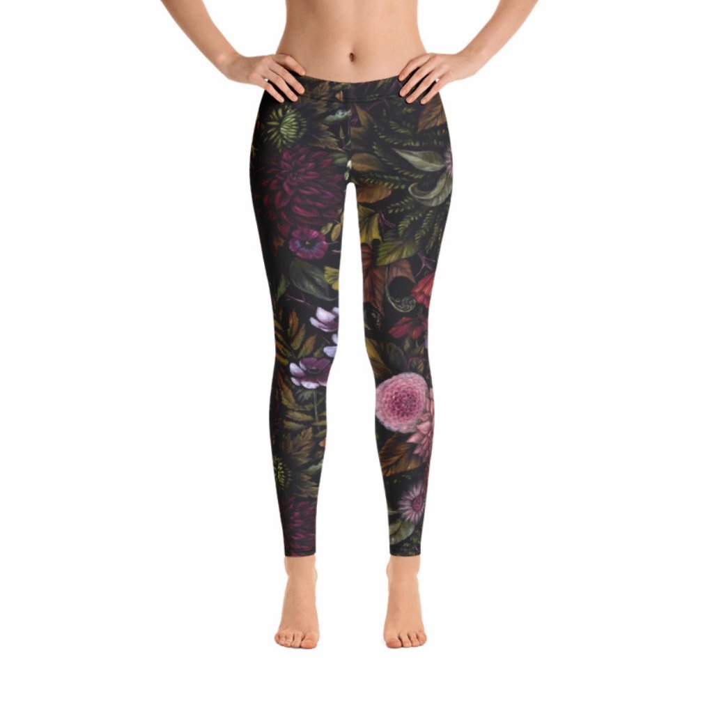 Foral Abyss Leggings
