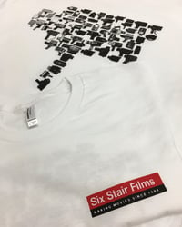 Image 2 of SIX STAIR SUPER 8 WHITE T SHIRT