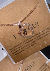 Image 1 of Wholesale initial necklaces